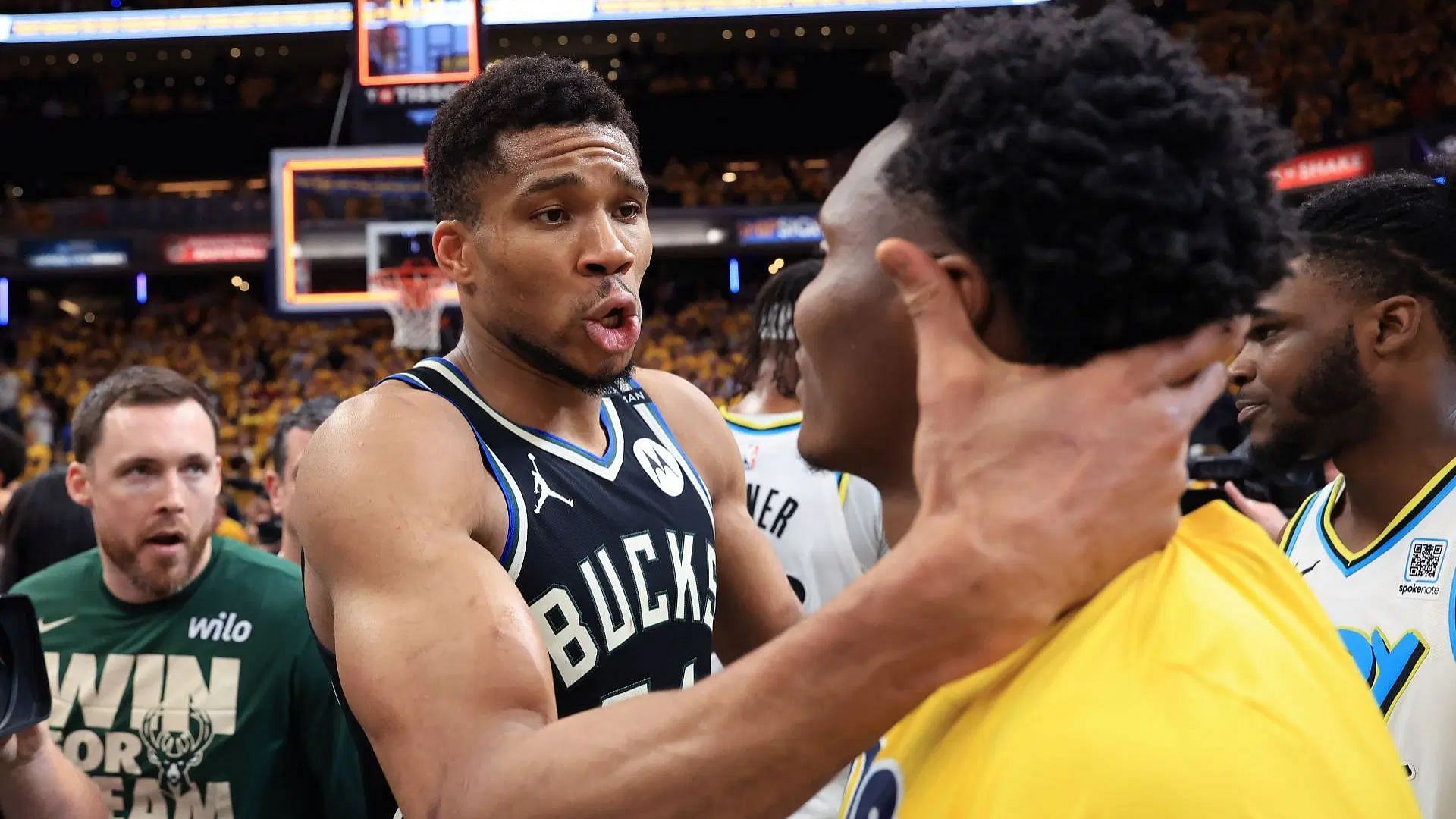Why did Giannis Antetokounmpo clash with Tyrese Haliburtons father? Leaked video reveals real reason 