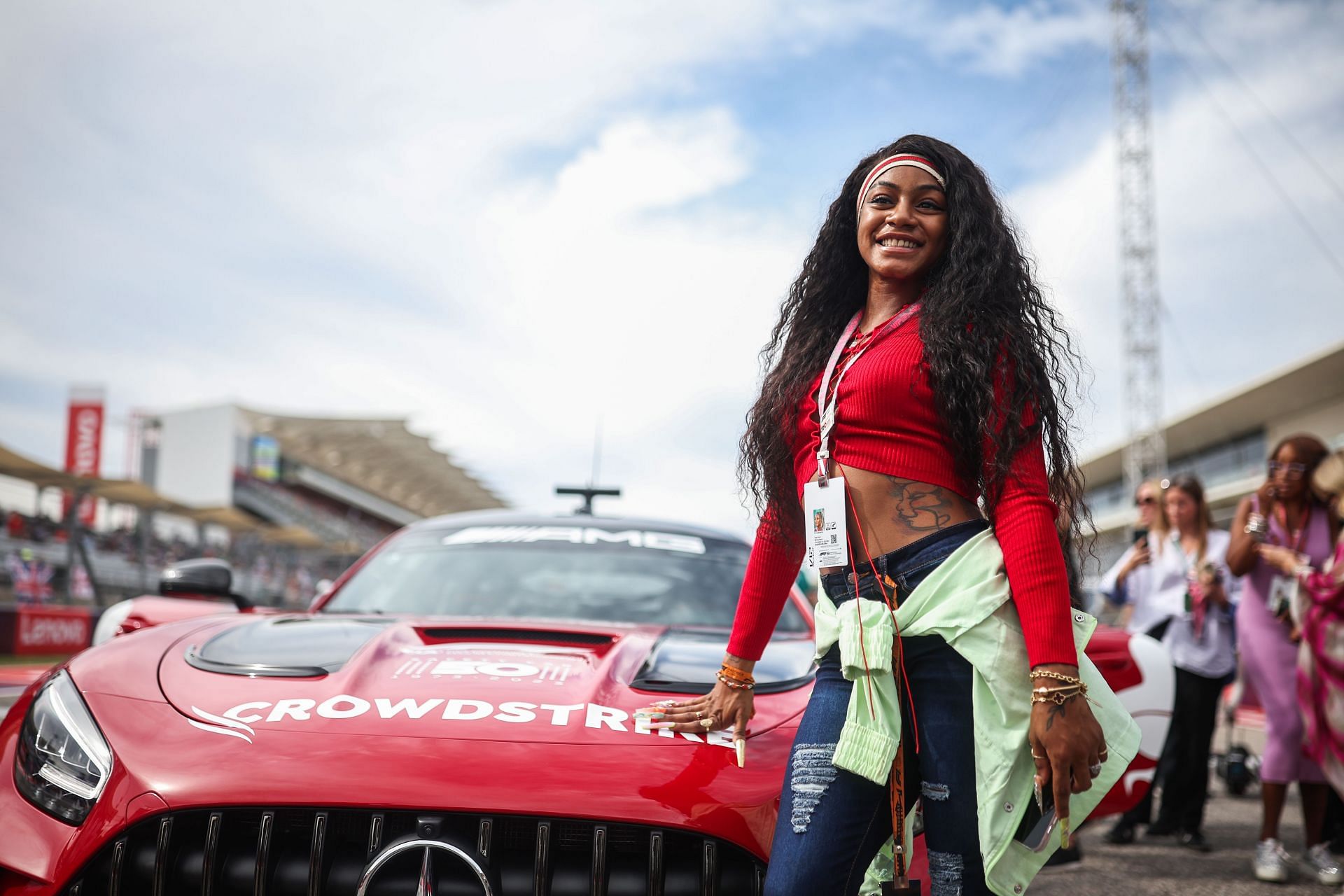 Sha'Carri Richardson shows off glammed up looks as she gears up for 2025 season opener