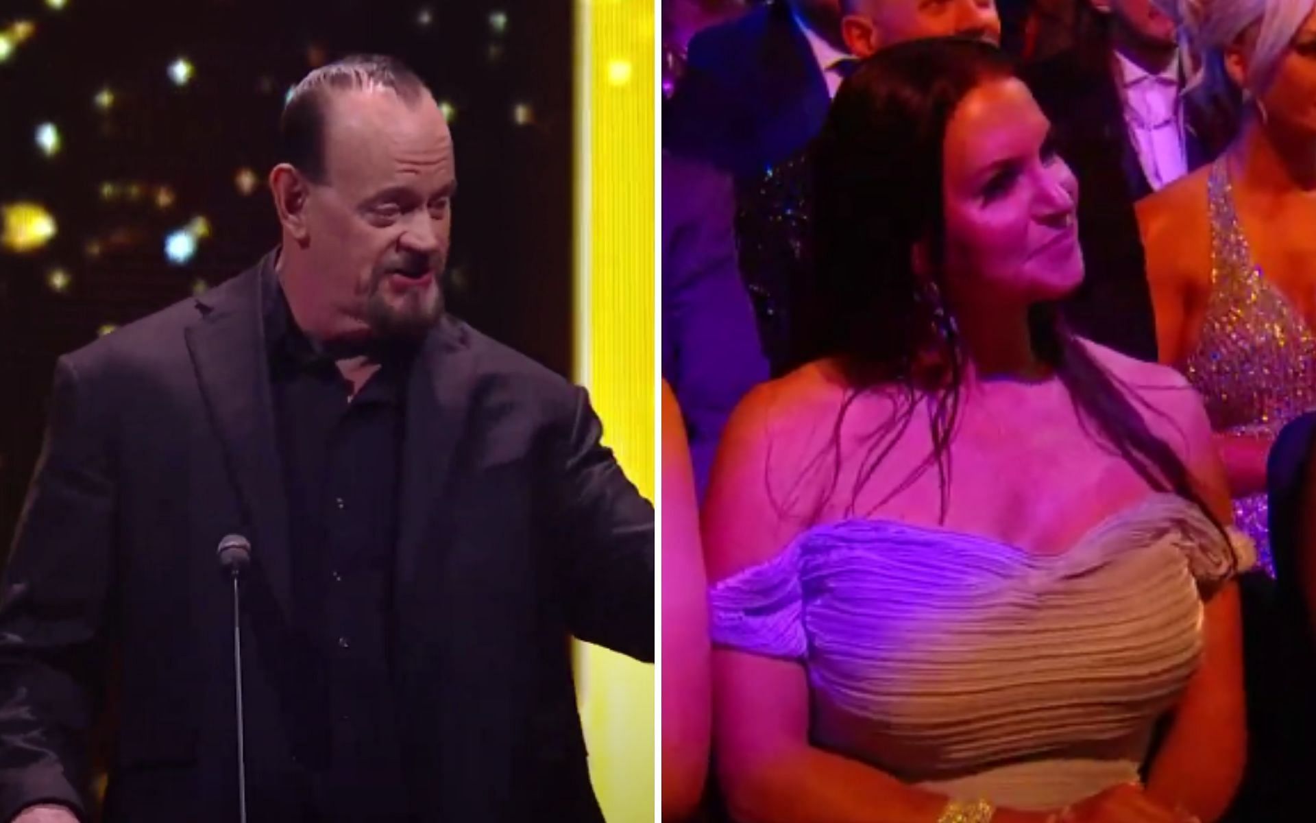 The Undertaker addresses Stephanie McMahon at the WWE Hall of Fame 2025