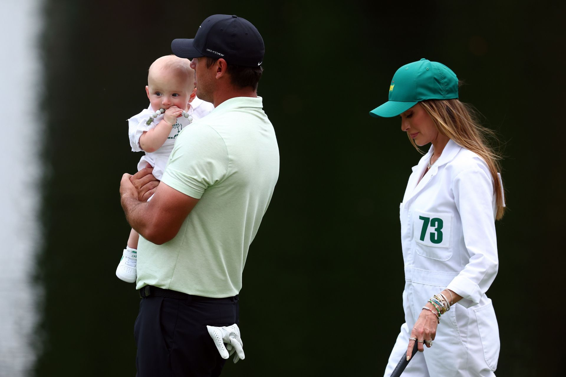 Brooks Koepka’s wife Jena Sims shares new shade of her Augusta National outfit launch