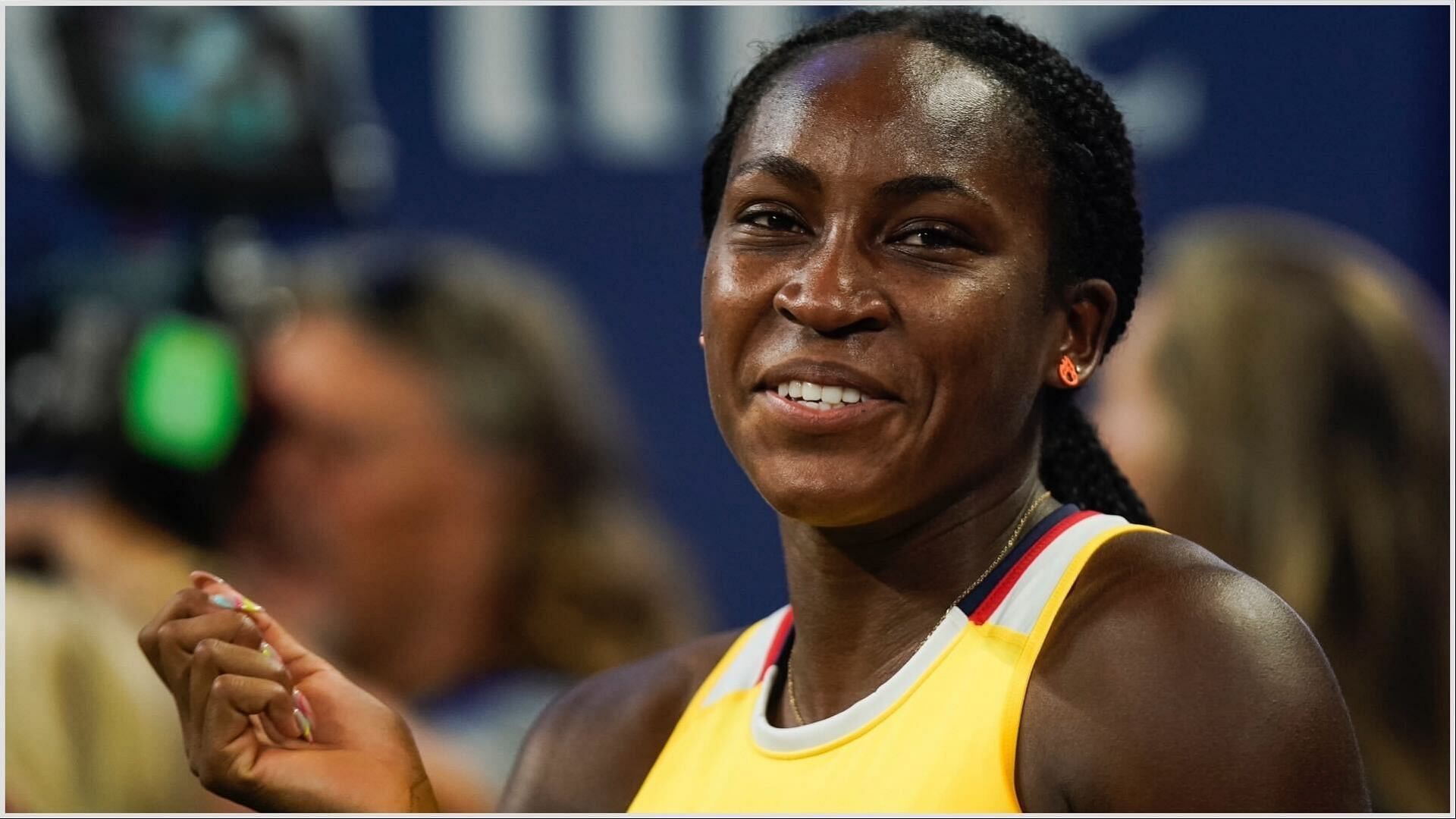 Coco Gauff flaunts her Porsche during drive in South Florida
