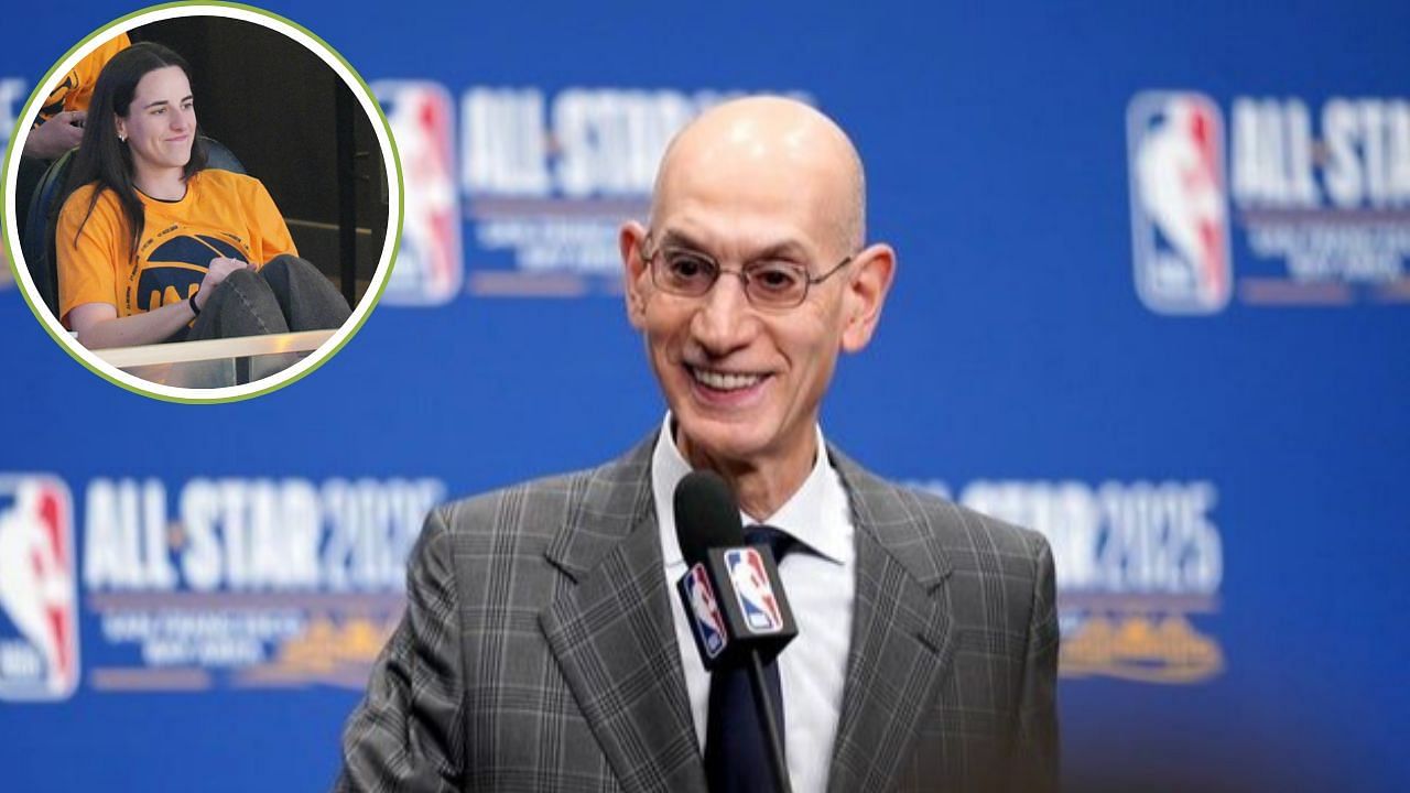"He’d trade her to the lakers if he could": Fans react to NBA Commissioner Adam Silver's social media act involving Caitlin Clark