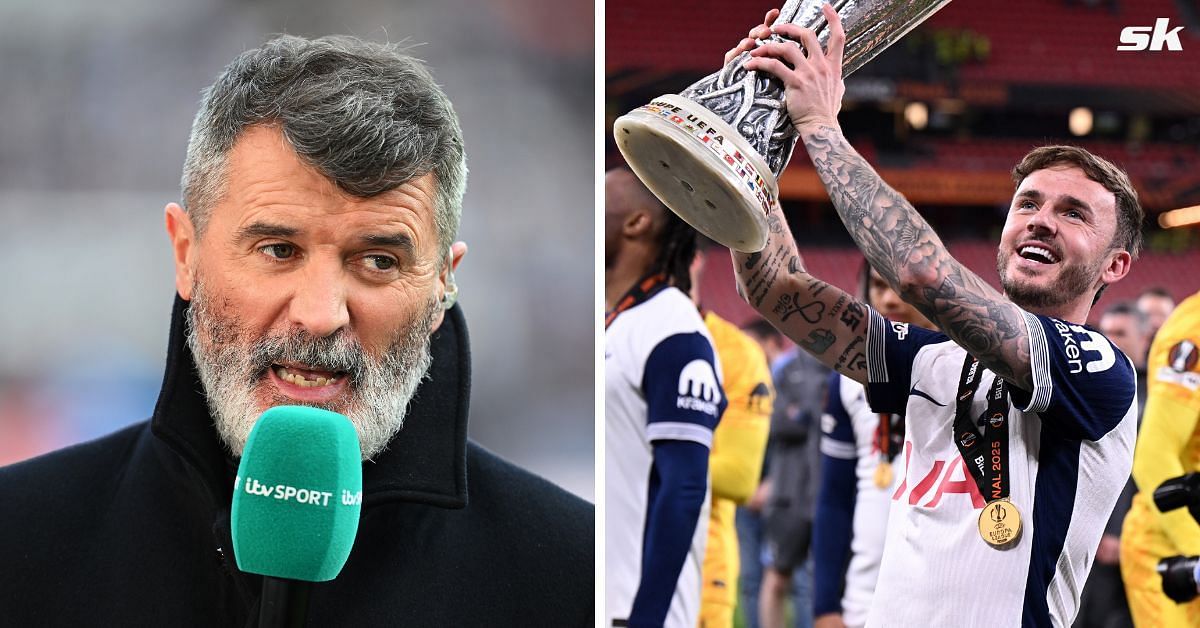 “Roy Keane that’s for you son!” - James Maddison aims hilarious dig at Manchester United legend after Tottenham win Europa League 
