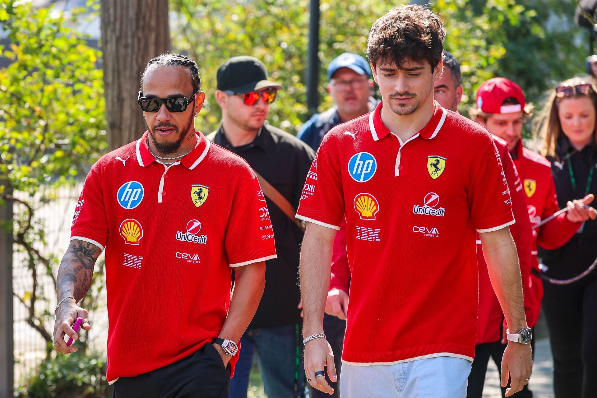 We can win the race with Lewis Hamilton: Charles Leclercs sarcastic team radio during the F1 Imola GP