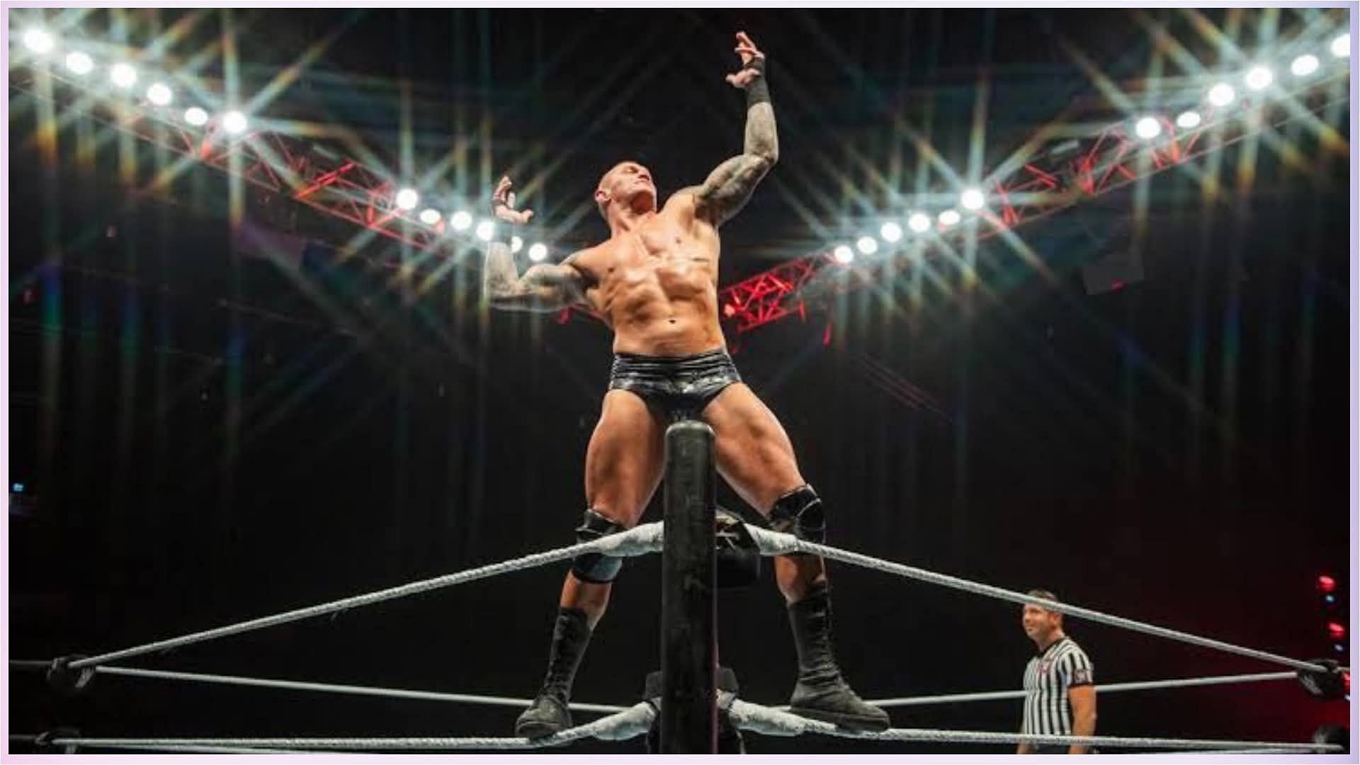 WWE champion beats second-generation star; confronts Baby Randy Orton ahead of major title match