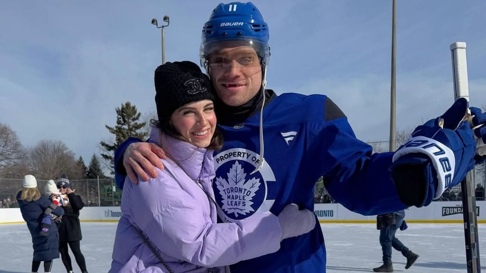 Maple Leafs Max Domi, girlfriend Estelle pen loving birthday messages for their furry friend Orion