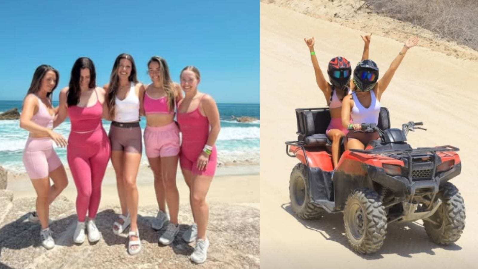 In Photos: Patrik Lianes fiancee Jordan goes on buggy ride with her girlfriends during Cabo San Lucas bachelorette weekend