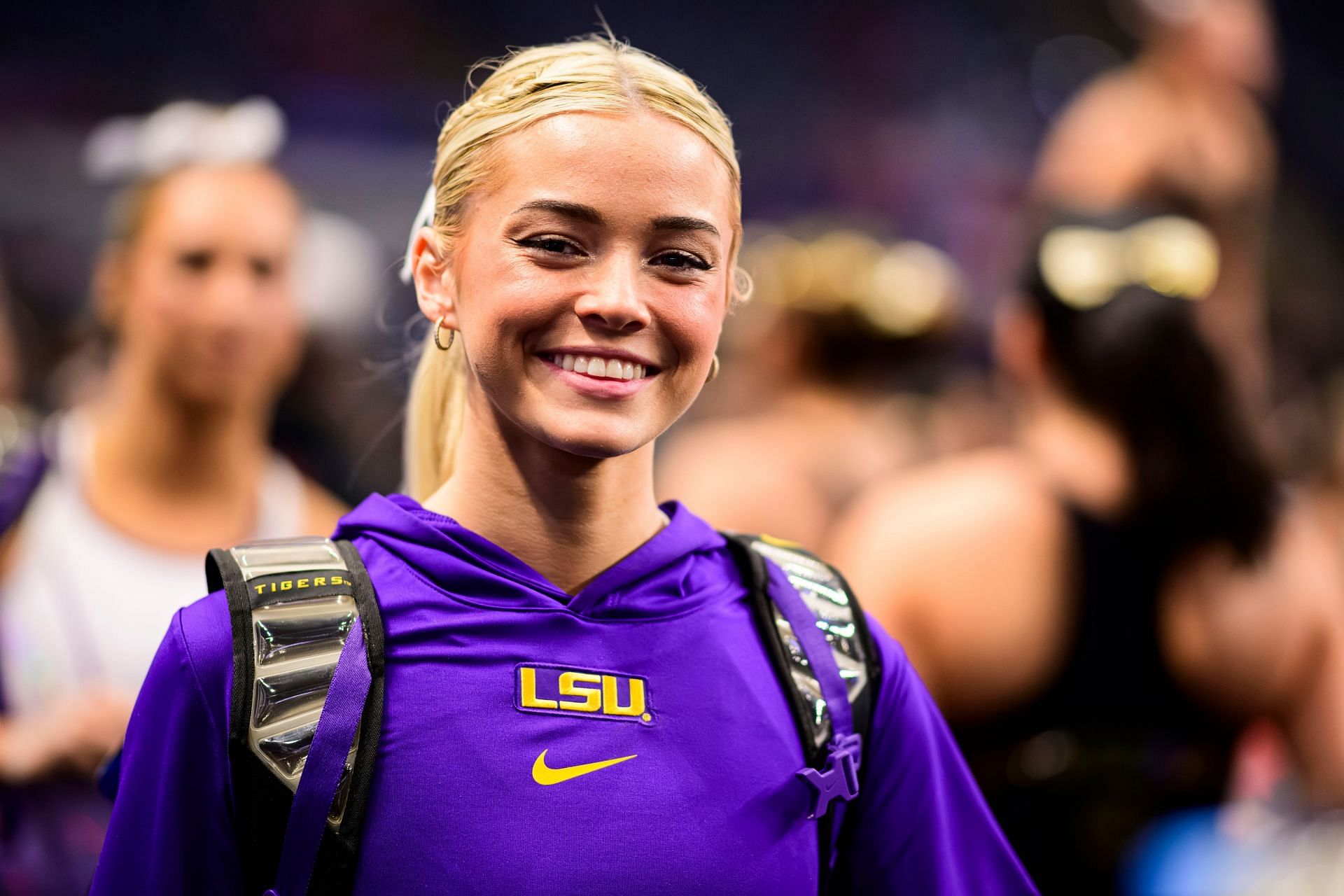 Olivia Dunne turns up to LSU Alumni event weeks after retirement from NCAA Gymnastics