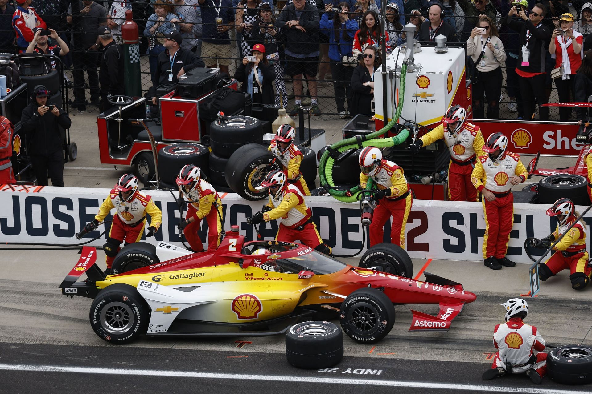 Josef Newgardens Indy 500 ends in heartbreak as Penske has unexpected issue