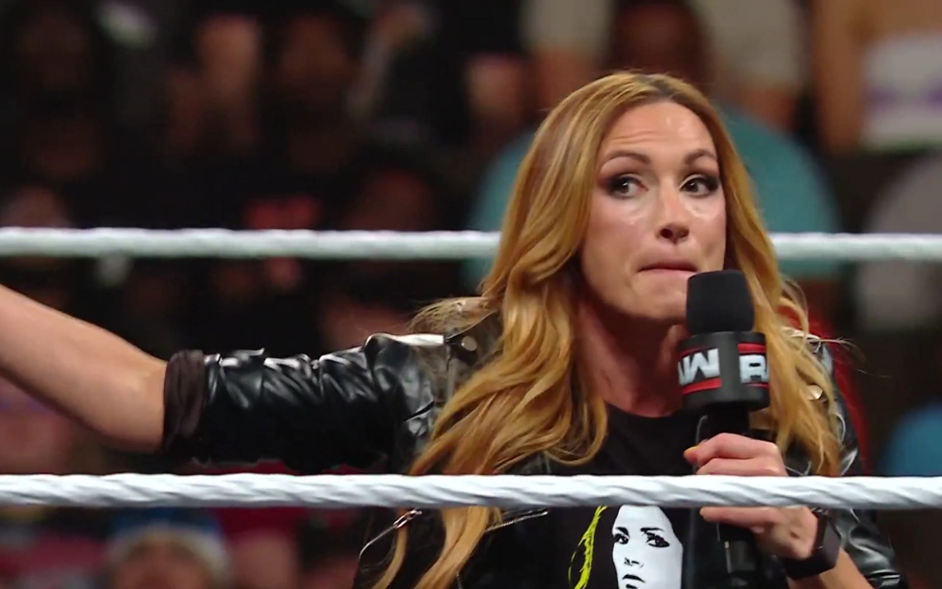 WWE officials forced to come out following segment involving Becky Lynch