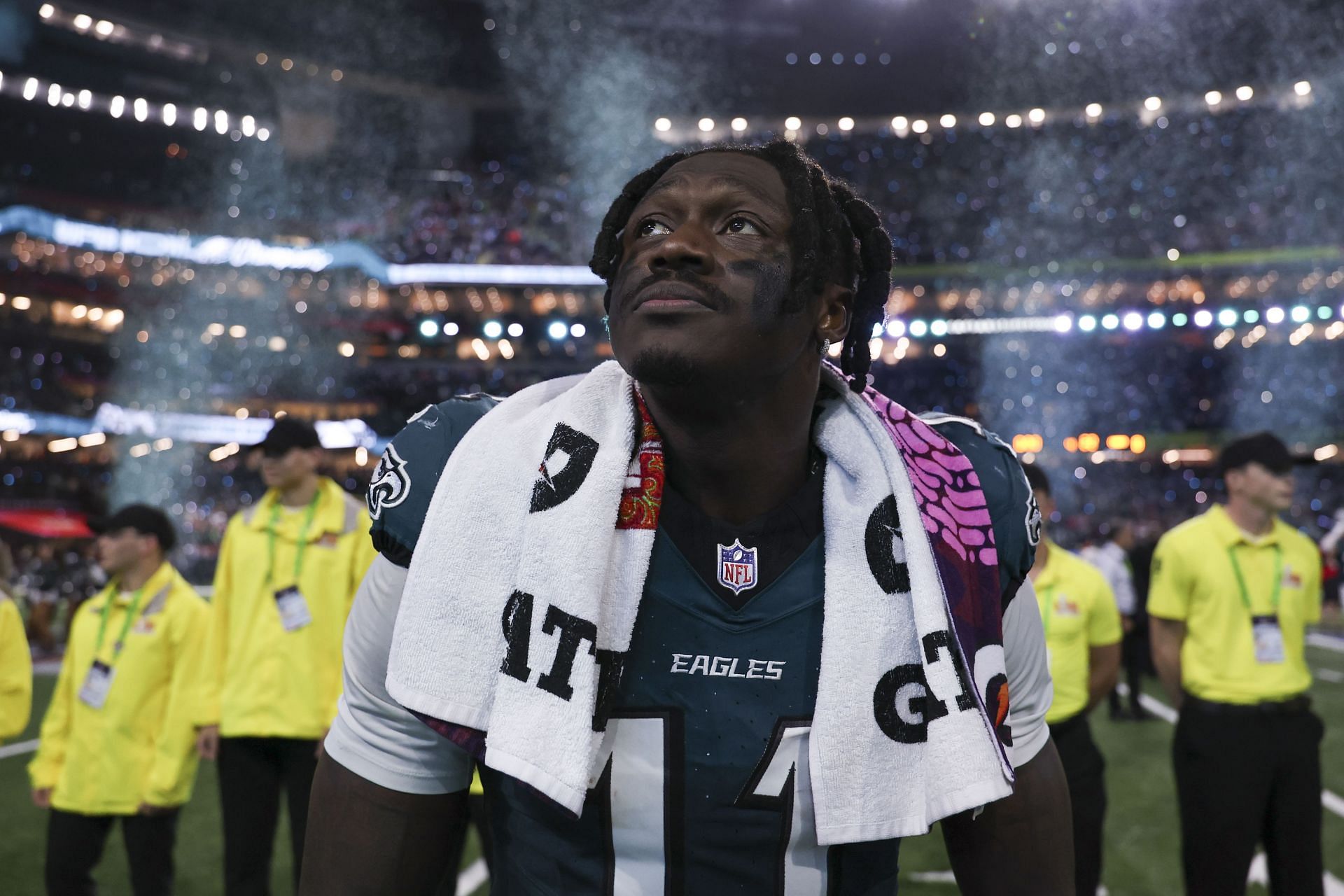 AJ Brown makes feelings known on NFC East competition days after Cowboys trade George Pickens