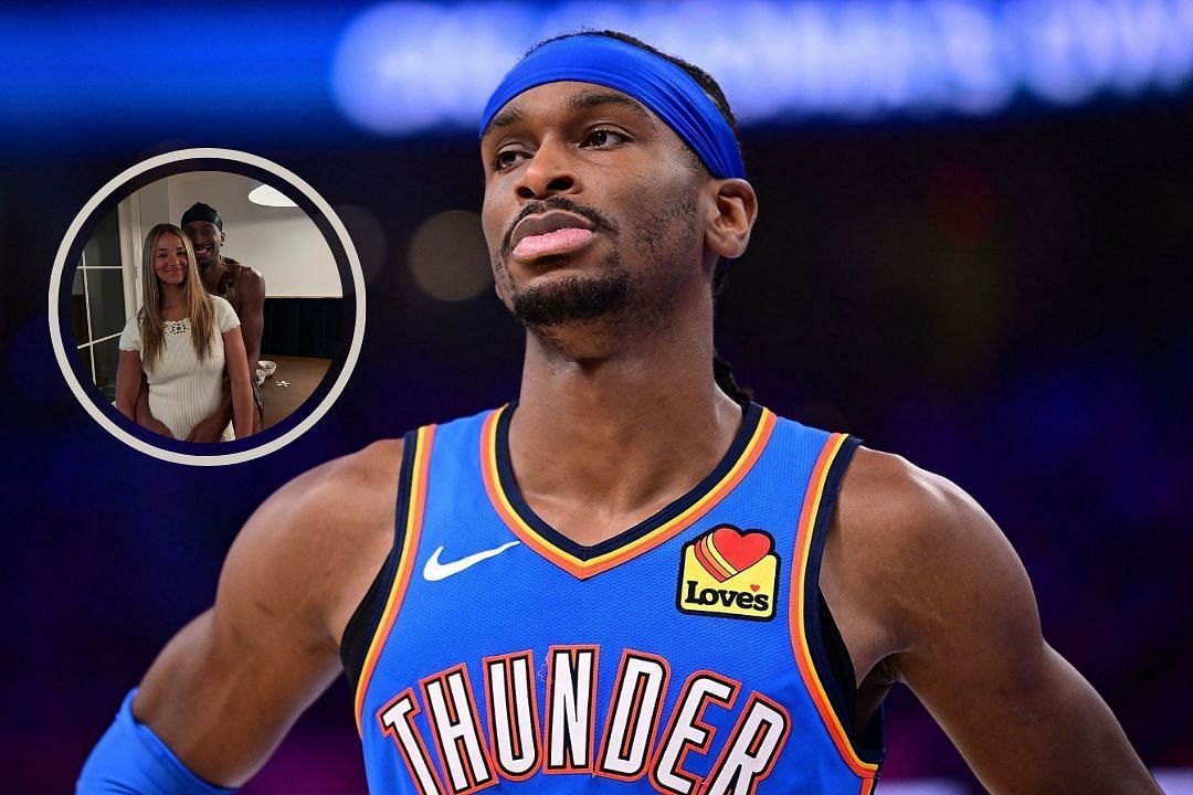 Shai Gilgeous-Alexanders wife Hailey Summers gives emotional reaction as Thunder star crowned MVP after historic season