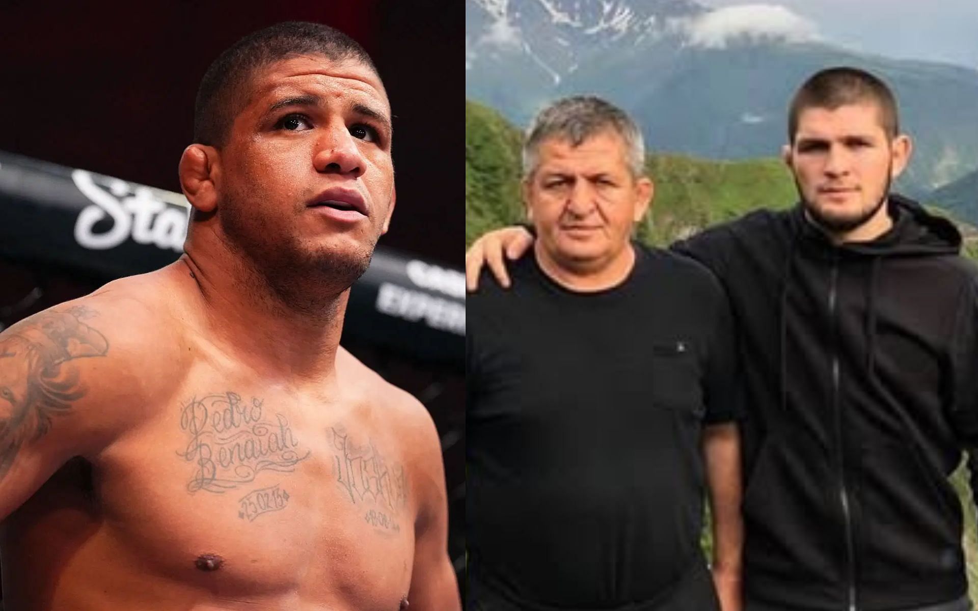 When Gilbert Burns highlighted Abdulmanap Nurmagomedov’s role in shaping Khabib Nurmagomedov’s flawless legacy