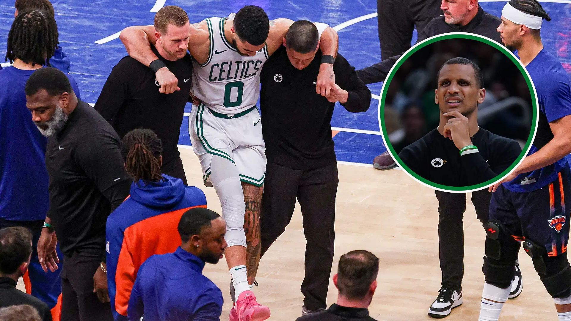 Joe Mazzullas grim Jayson Tatum injury update spells doom for Boston Celtics