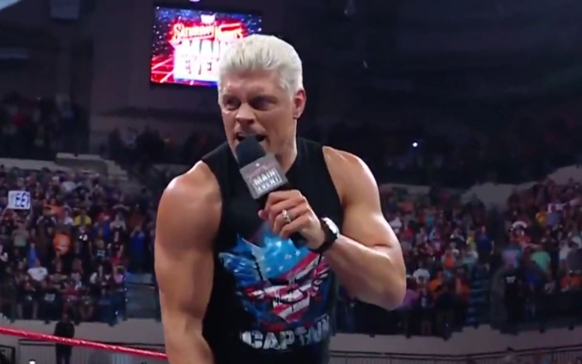 Cody Rhodes 39-year-old ally wears his jacket after WWE Saturday Nights Main Event goes off the air