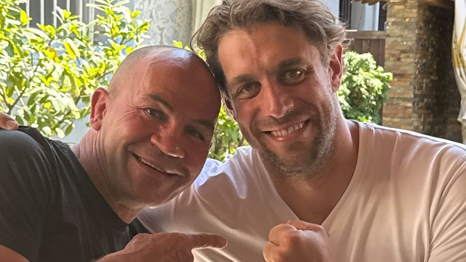 Anze Kopitars wife Ines drops 1-word reaction to LA Kings captain linking up with former IBF welterweight title holder Dejan Zavec