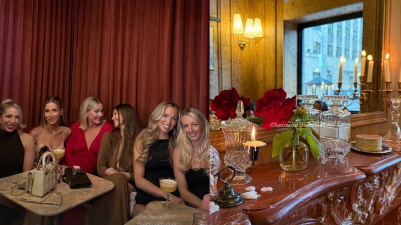 Leon Draisaitl’s fiancee Celeste drops 4-word hype message for Connor McDavids wife Lauren Kyles luxury bar in downtown Edmonton