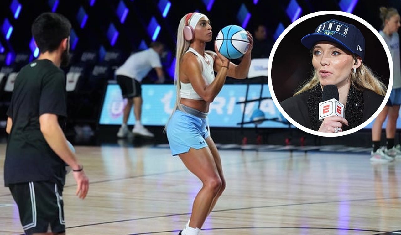 Ur annoying: DiJonai Carrington throws lighthearted jab at Paige Bueckers after No. 1 pick trolls her shot making