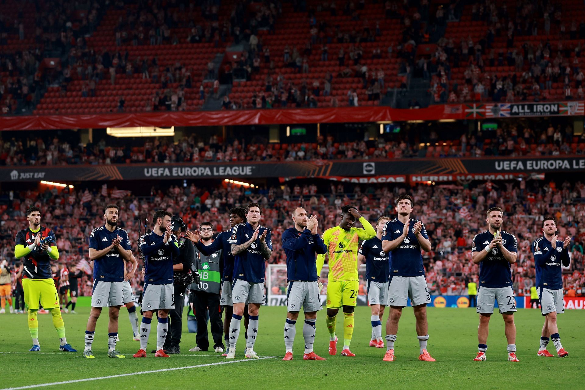 Athletic Club 0-3 Manchester United: United player ratings as Red Devils take a commanding first-leg lead .. UEFA Europa League 2024-25