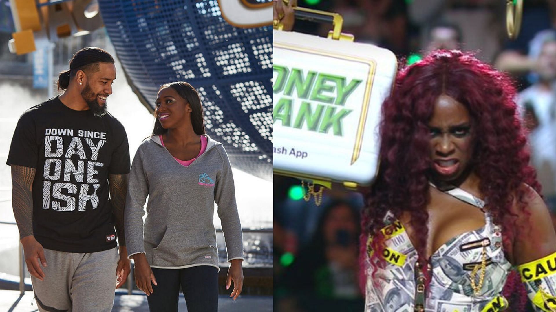 Jimmy Uso sends a one-word message to his wife Naomi after she wins the Women's Money in the Bank Ladder Match