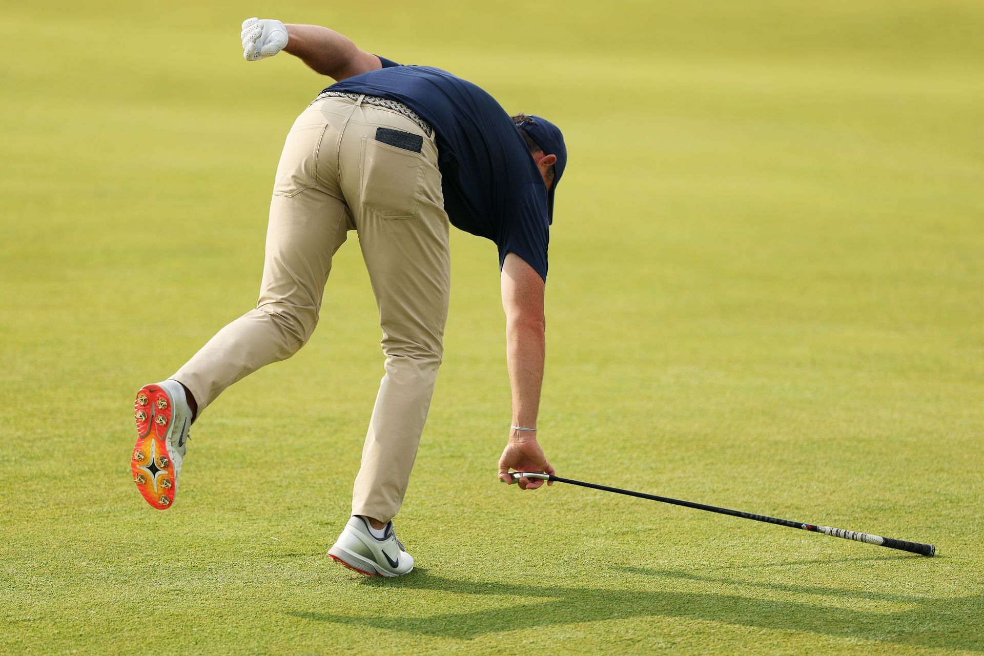 WATCH: Rory McIlroy hurls club in frustration after mishit at US Open 2025