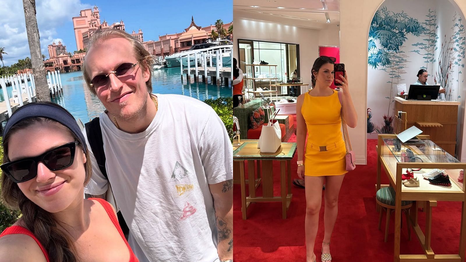 In Photos: Patrik Laines fiancee Jordan Liegh recaps couples ‘post-season reset’ at the Atlantis Bahamas