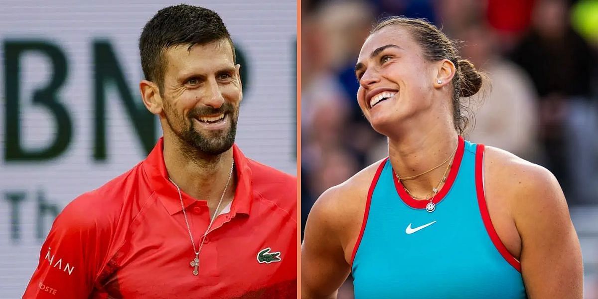 I did it better - Novak Djokovic & Aryna Sabalenka banter over who did better in French Open post-victory dance celebration