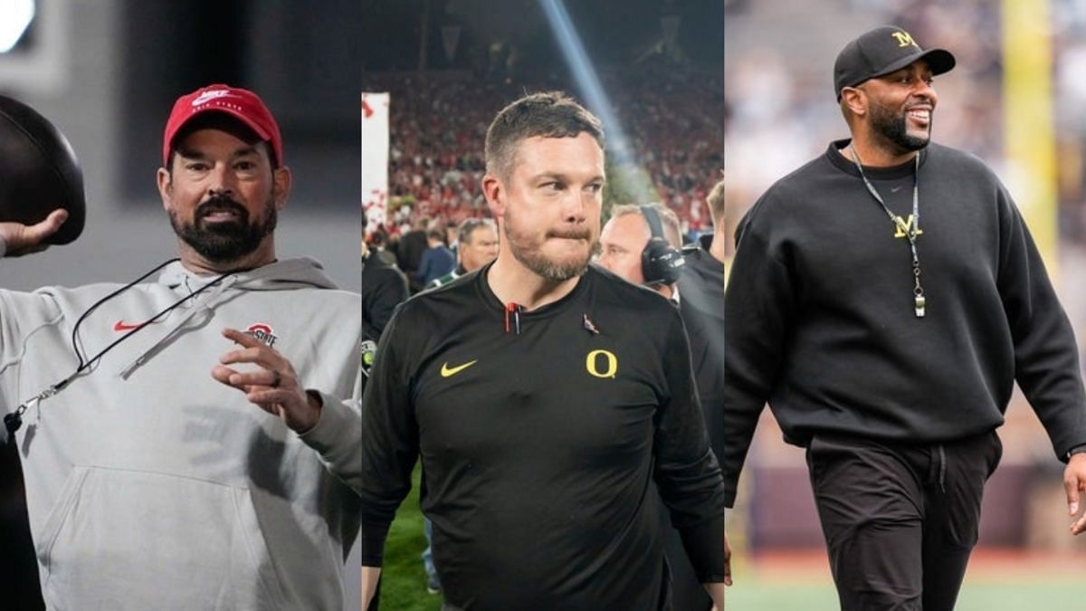 Ryan Day beats Dan Lanning, Sherrone Moore and more as analyst ranks Ohio State HC as No. 1 in the Big Ten