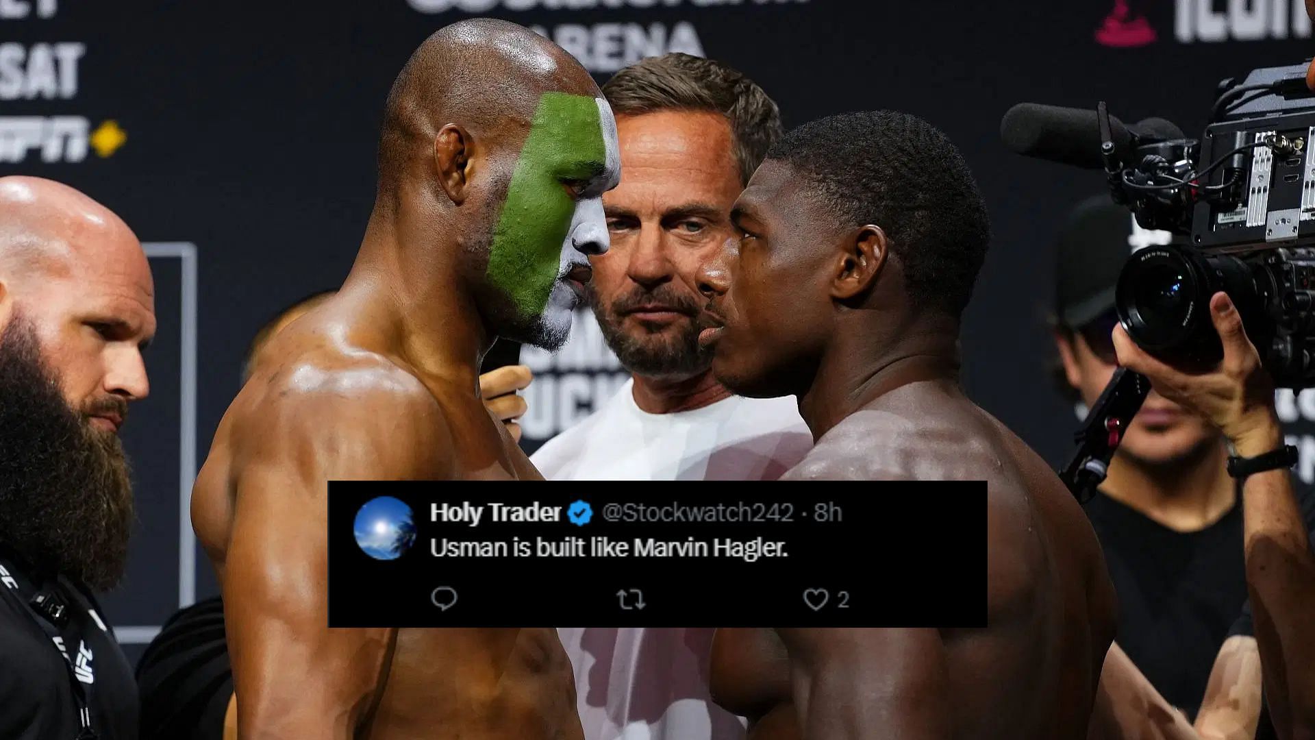 Fans Praise Kamaru Usman and Joaquin Buckley's Discipline at UFC Atlanta Weigh-Ins