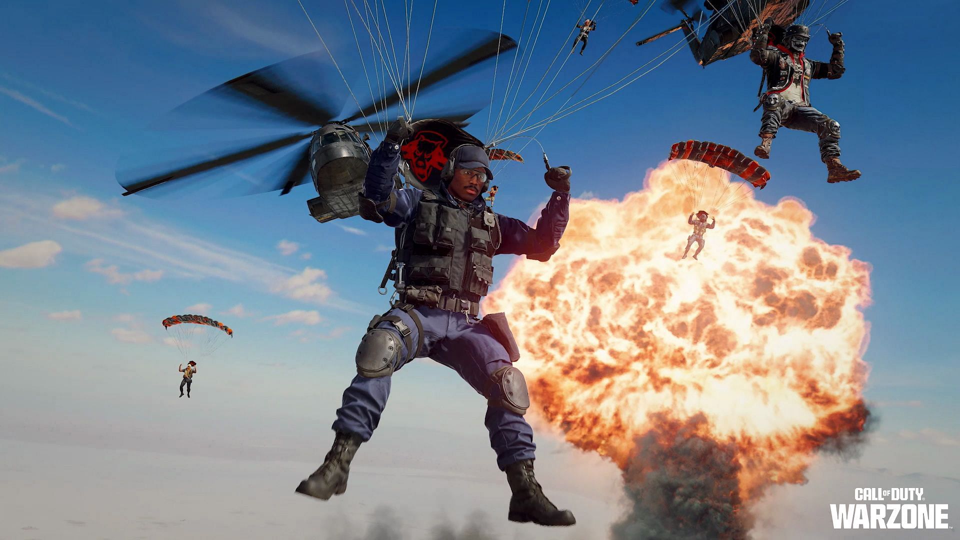 Parachute customization has been disabled in Warzone Season 4