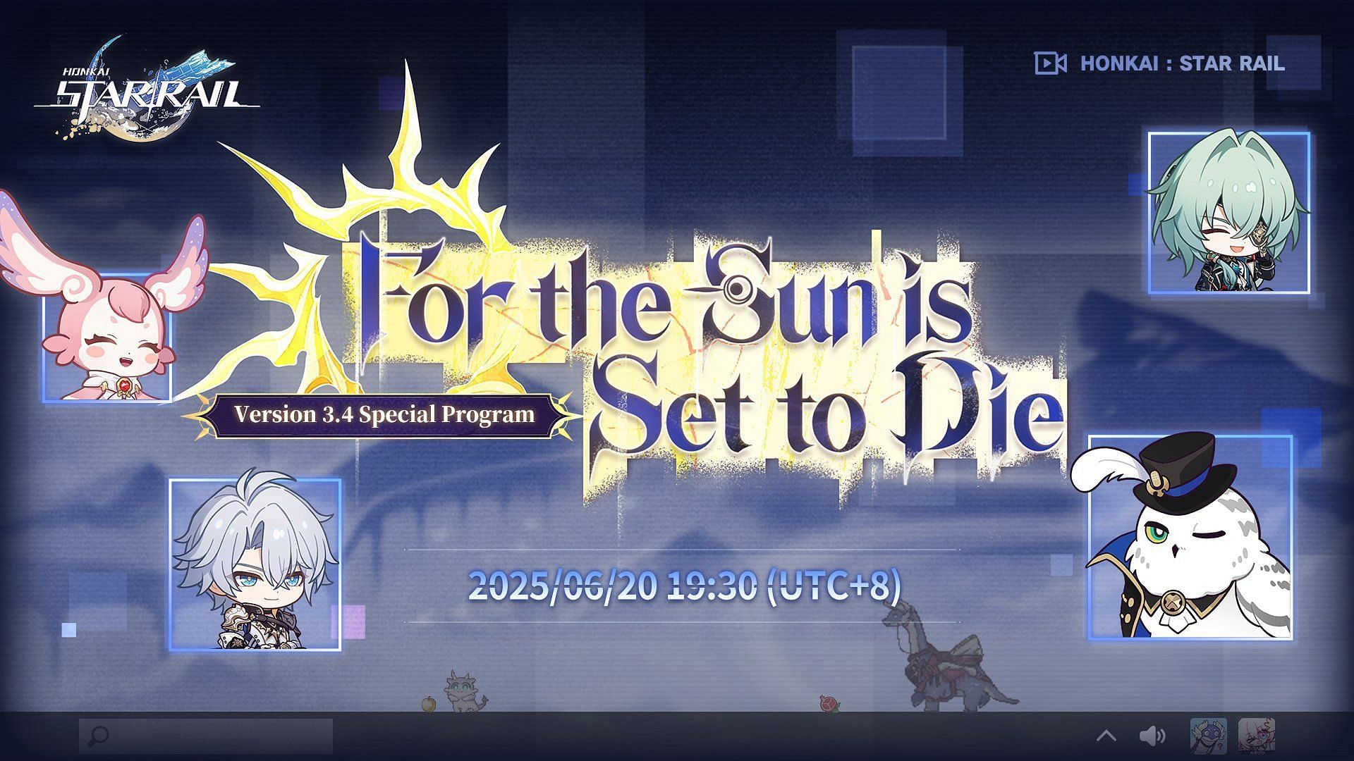 Time until Honkai Star Rail 3.4 livestream