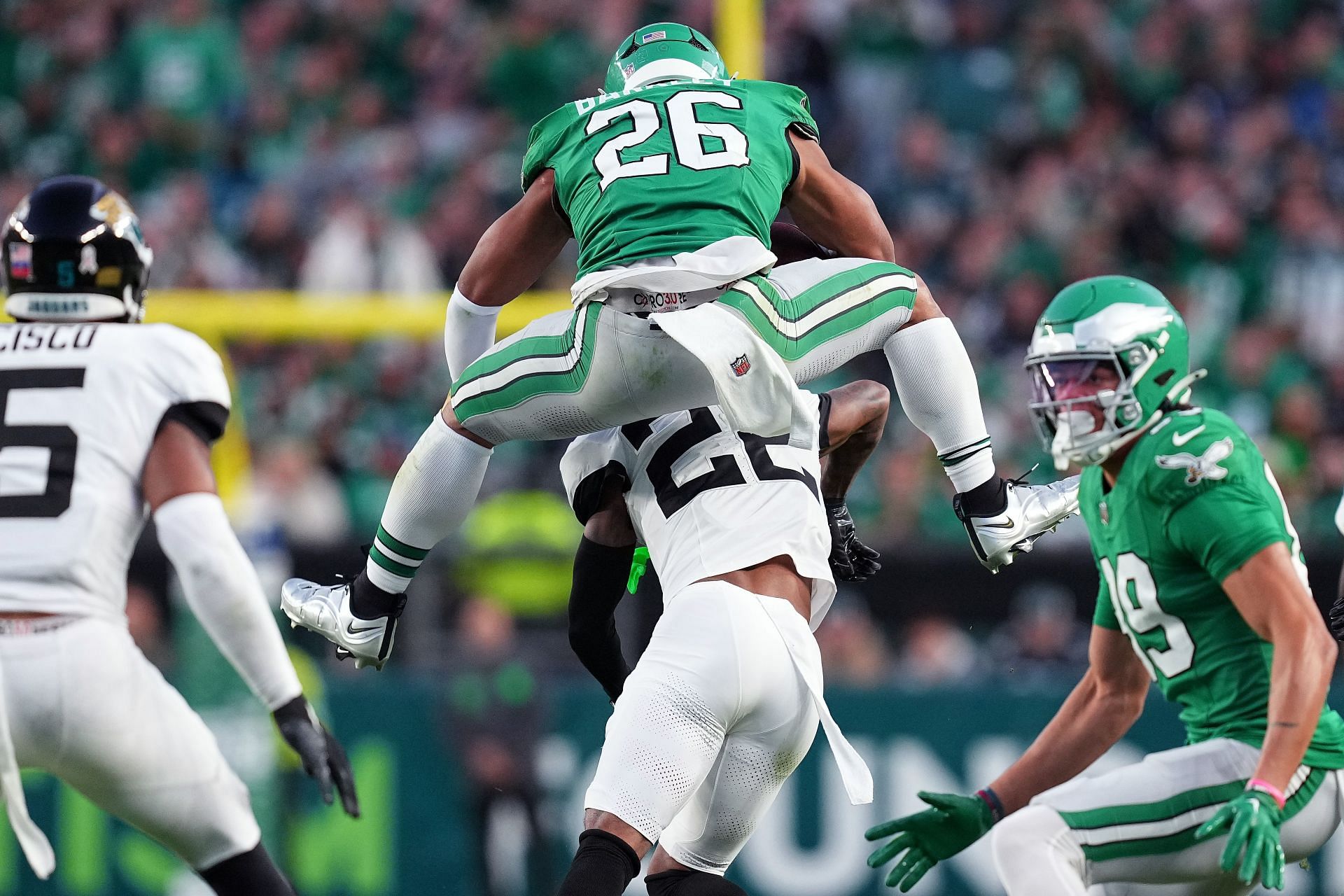 Curse incoming for Eagles: NFL fans react as Saquon Barkley gets featured on Madden 26 official cover