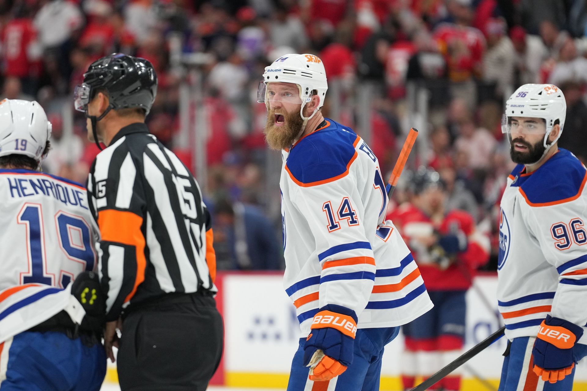 Oilers Mattias Ekholm, Kris Knoblauch get 100% honest about chasing Panthers yet again after 2-0 first period in Game 5 SCF loss