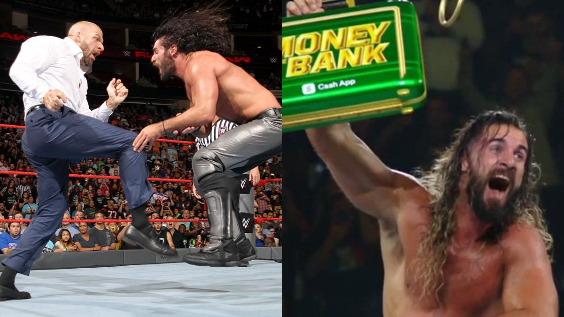 Triple H reacts to Seth Rollins winning the WWE Money in the Bank; he has an interesting choice of message for The Visionary