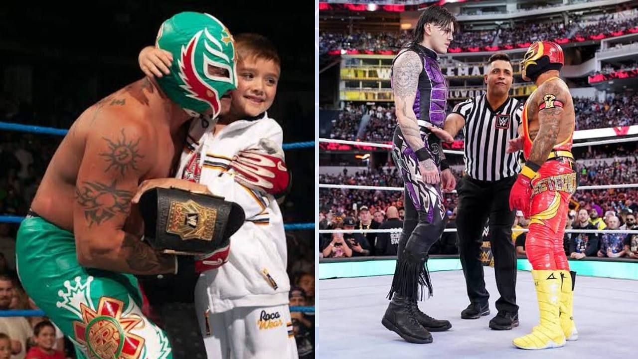 Rey Mysterio addresses Dominik Mysterio situation; WWE Legend nearly breaks character