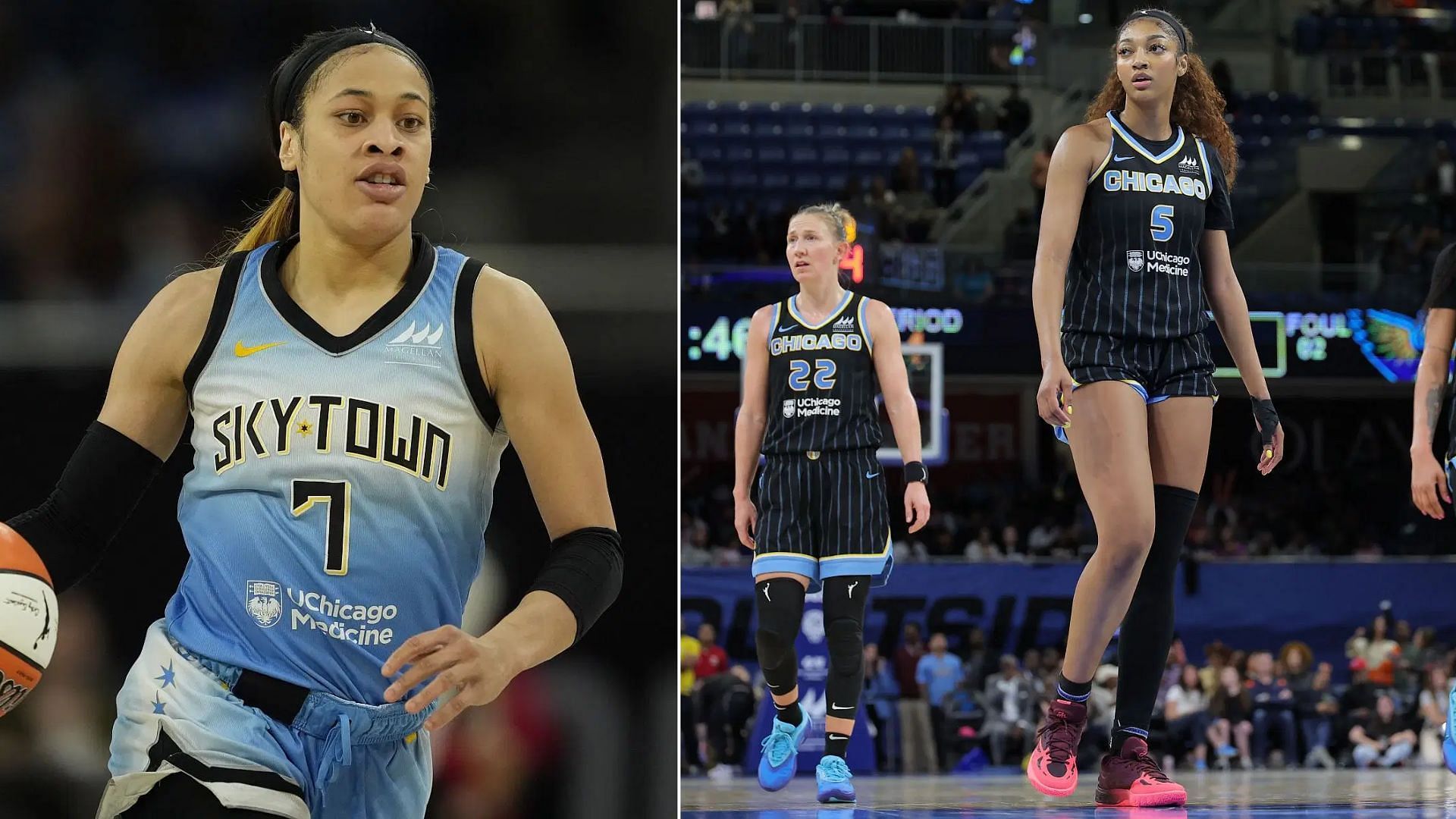 3 players Angel Reeses Sky can target after Courtney Vandersloots injury feat. Chennedy Carter