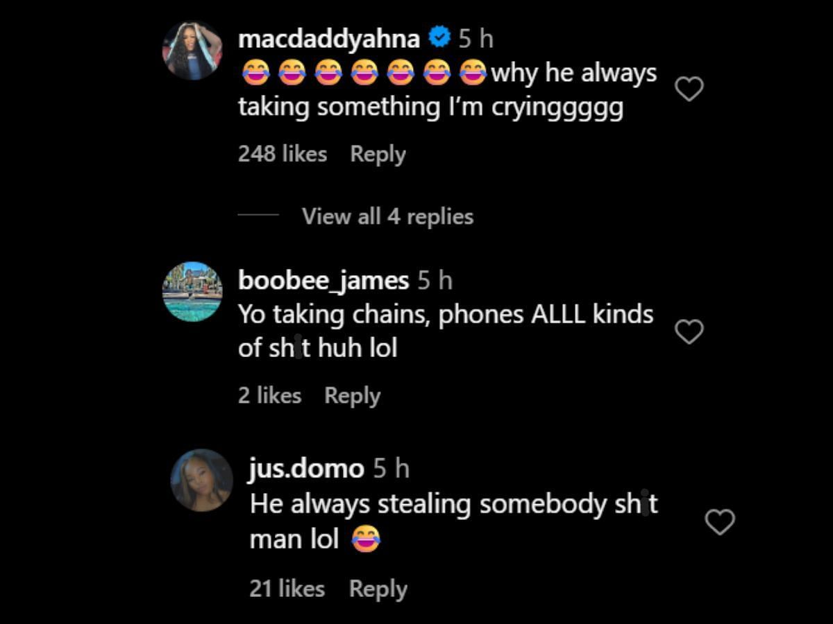 Netizens discuss the rapper picking up and pocketing a fan's phone during a performance. (Image via Instagram/@theneighborhoodtalk)