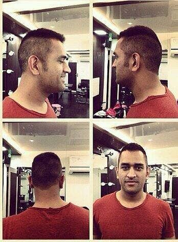Mahendra Singh Dhoni and 10 of his different hairstyles