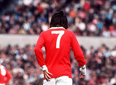 george best 7 shirt