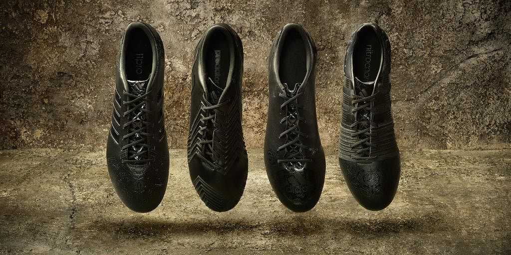 egipcio Suavemente Masacre Adidas launched new range of football boots - "Black Pack" 2015