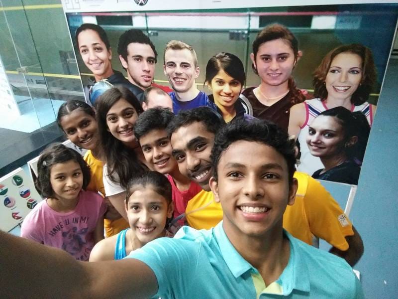 Indian Squash Academy Junior Open 2015 A melting pot of India's