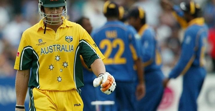 Adam Gilchrist was adjudged not out by the umpire, yet he walked in the 2003 World Cup