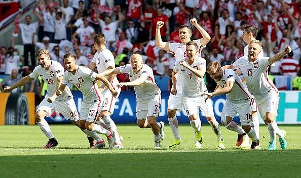 Poland 5-4 Switzerland penalty shootout goals highlights