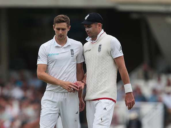 Chris Woakes and James Anderson