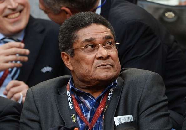 AMSTERDAM, NETHERLANDS - MAY 15:  Ex-Benfica footballer Eusebio looks on during the UEFA Europa League Final between SL Benfica and Chelsea FC at Amsterdam Arena on May 15, 2013 in Amsterdam, Netherlands.  (Photo by Michael Regan/Getty Images)