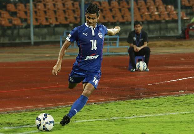 Eugeneson Lyngdoh won the I-League with Bengaluru FC in 2016