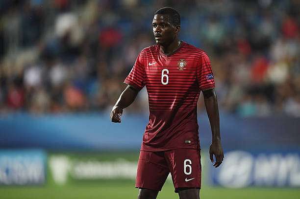 UHERSKE HRADISTE, CZECH REPUBLIC - JUNE 18: William Carvalho of Portugal in action during the UEFA Under21 European Championship 2015 Group B match between England and Portugal at Mestsky Fotbalovy Stadium on June 18, 2015 in Uherske Hradiste, Czech Republic.  (Photo by Michael Regan/Getty Images)