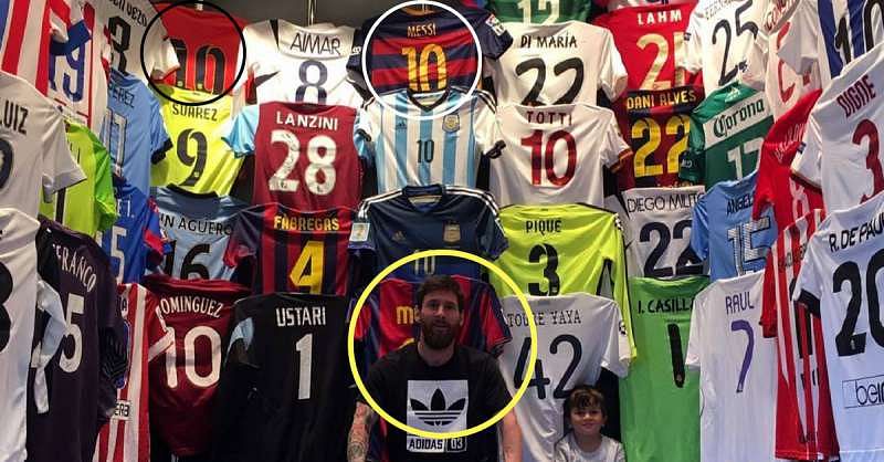Messi&aмp;#039;s shirts haʋe Ƅeen turned upside down for sponsorship reasons